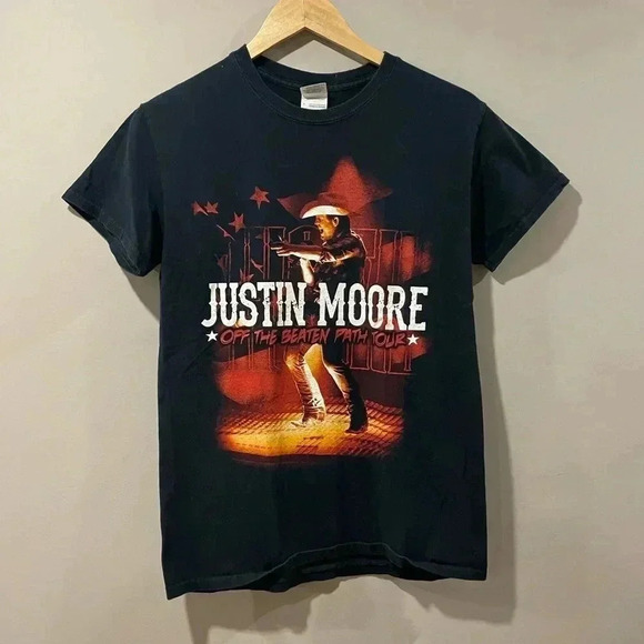 Other - Justin Moore Tour  Concert T-Shirt